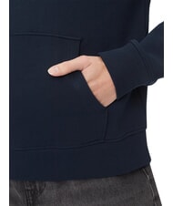 TOMMY HILFIGER TH JEANS Felpa in cotone dark night navy - Felpe Donna - 4