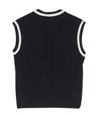 TOMMY HILFIGER TH Gilet in maglia, scollo a v - Maglioni Bambini