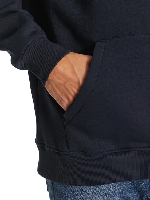 TH JEANS Felpa con tasca e cappuccio dark night navy - Felpe Uomo