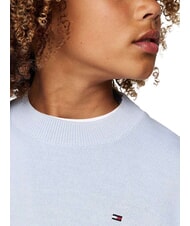 TOMMY HILFIGER TH KIDS Maglione girocollo in cotone breezy blue - Maglioni Bambini - 3