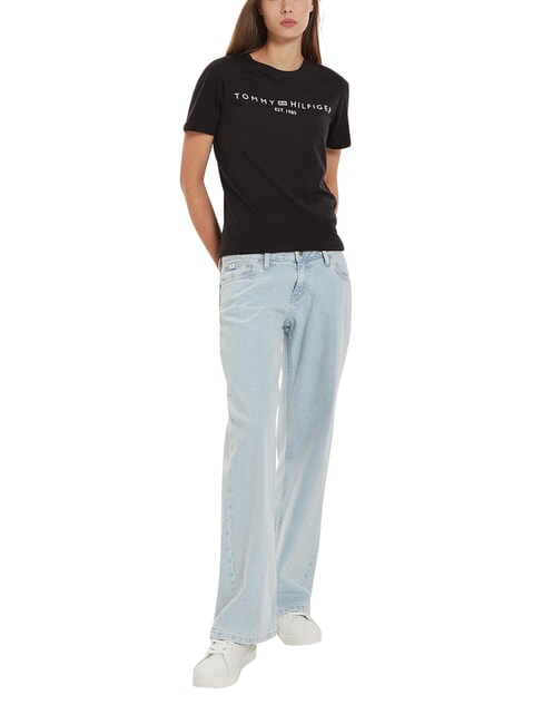 TH 1985 T-Shirt in cotone black - T-shirt e Top Donna