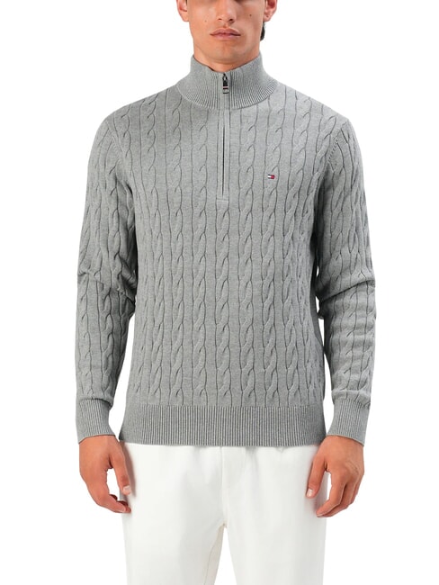 TH  Maglione a collo alto  medium grey heather - Maglie Uomo