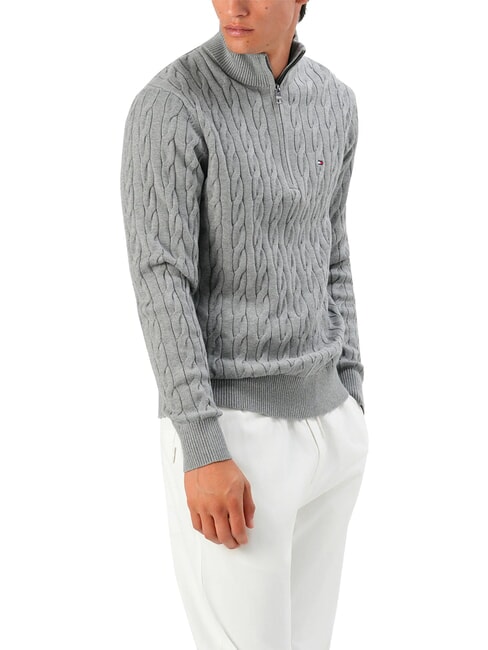 TH  Maglione a collo alto  medium grey heather - Maglie Uomo