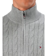 TOMMY HILFIGER TH  Maglione a collo alto  medium grey heather - Maglie Uomo - 6
