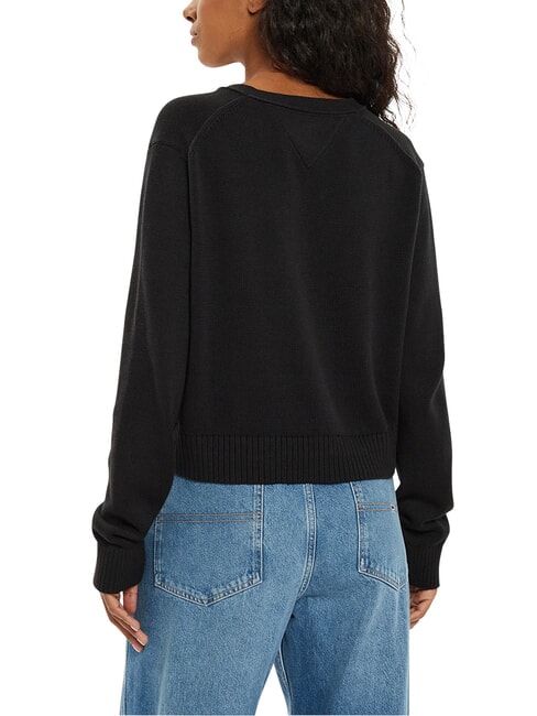 TH JEANS Cardigan in cotone black - Maglie Donna