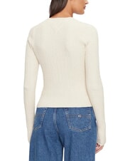 TOMMY HILFIGER TH JEANS Cardigan a maniche lunghe - Maglie Donna