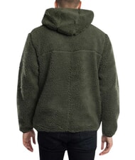 TOMMY HILFIGER TH JEANS Felpa con tasca fatigue green - Felpe Uomo - 3