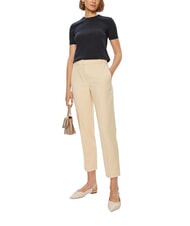 TOMMY HILFIGER TH  Pantaloni a vita alta country ivory - Pantaloni Donna - 3