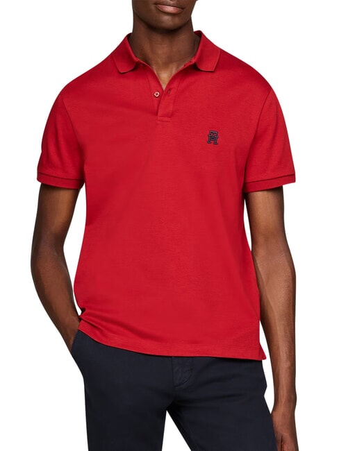 TH Polo a maniche corte dark magma - Polo Uomo