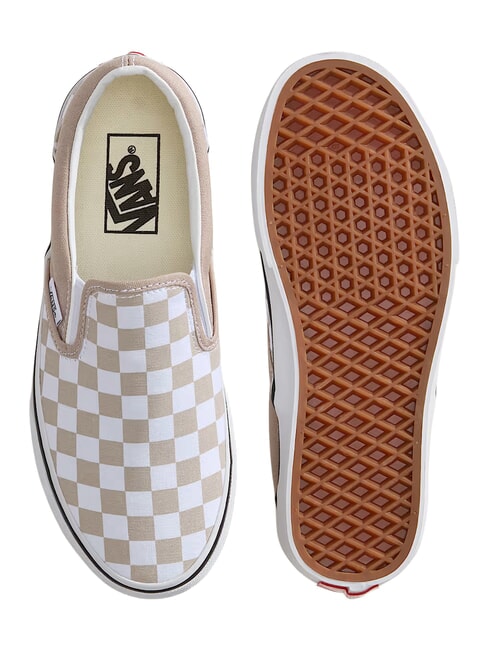 CLASSIC Sneakers slip-on in pelle suede color theory checkerboard mushroom - Scarpe Unisex