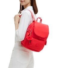 KIPLING CITY PACK S Zaino escape red - Borse Donna - 4
