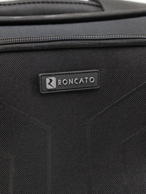 HEXA SOFT Bagaglio a mano, espandibile Nero - Bagagli a mano