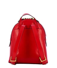 THE BRIDGE COSTANZA Zaino in pelle ciliegia/oro - Borse Donna - 3