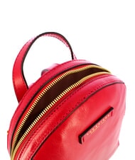 THE BRIDGE COSTANZA Zaino in pelle ciliegia/oro - Borse Donna - 4