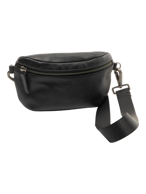 TUMBLED Marsupio in pelle nero - Marsupi
