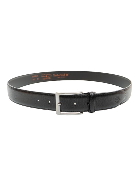 CLASSIC TUMBLED Cintura in pelle accorciabile black - Cinture