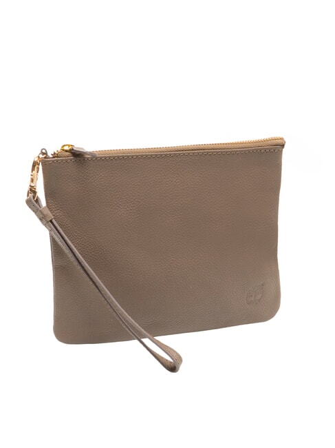 SMALL Pochette in pelle piccola con polsierina natural - Borse Donna