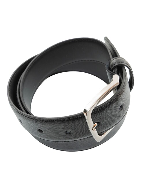 CLASSIC Cintura in pelle saffiano, accorciabile black - Cinture