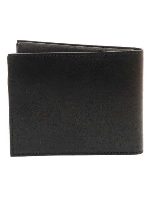 HAMMARED Portafoglio large in pelle nero - Portafogli Uomo