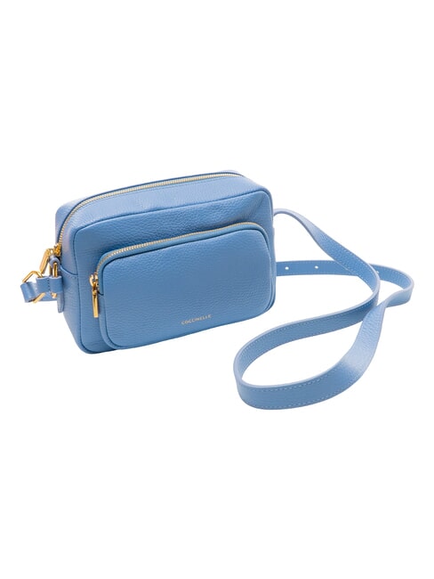 SAGITTA Borsa mini, in pelle azul - Borse Donna