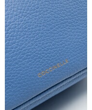 COCCINELLE SAGITTA Borsa mini, in pelle azul - Borse Donna - 3