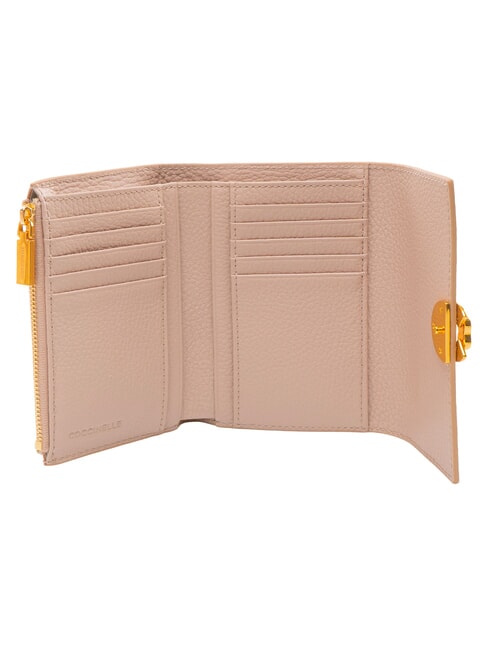 BINXIE Portafoglio con portamonete, in pelle rosette - Portafogli Donna