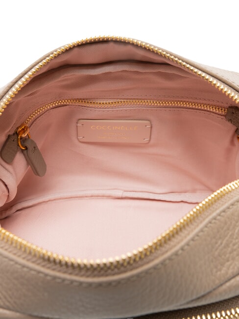 SAGITTA Borsa mini, in pelle warm taupe - Borse Donna