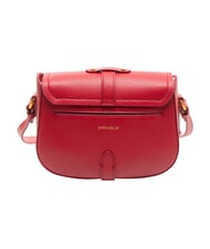 COCCINELLE MAGALU Borsa mini tracolla, in pelle sangria - Borse Donna - 4