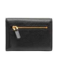 COCCINELLE DEW Portafoglio con portamonete, in pelle Nero - Portafogli Donna - 3