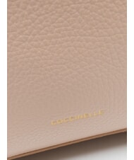 COCCINELLE SAGITTA Borsa shopping a spalla, in pelle rosette - Borse Donna - 3