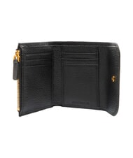COCCINELLE DEW Portafoglio compatto, in pelle Nero - Portafogli Donna - 2