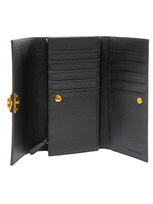 BINXIE Portafoglio large, in pelle Nero - Portafogli Donna