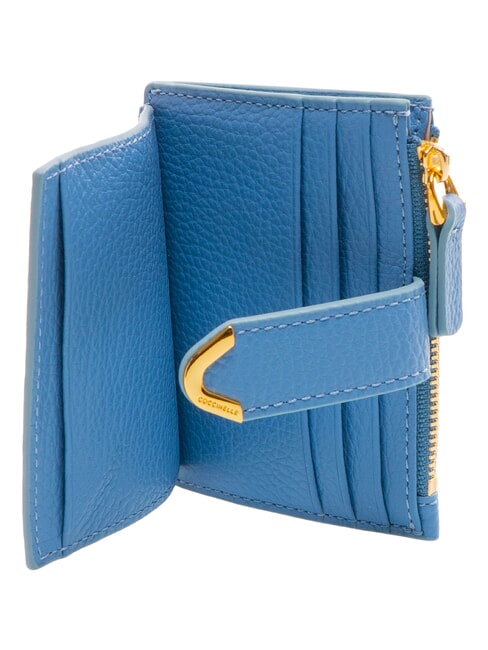 DEW Porta carta di credito, in pelle azul - Portafogli Donna