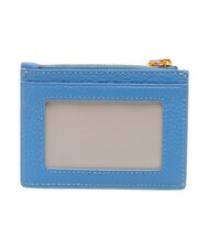 COCCINELLE DEW Porta carta di credito, in pelle azul - Portafogli Donna - 3