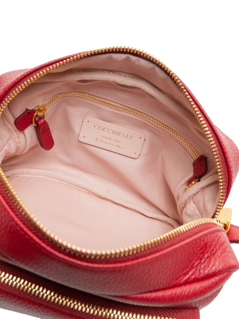 SAGITTA Borsa mini, in pelle sangria - Borse Donna