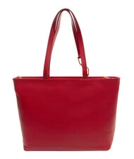 COCCINELLE SAGITTA Borsa shopping a spalla, in pelle sangria - Borse Donna - 4