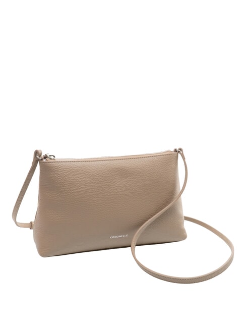 AGATEA Borsa a tracolla, in pelle warm taupe - Borse Donna