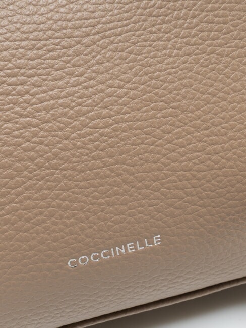 AGATEA Borsa a tracolla, in pelle warm taupe - Borse Donna