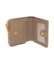 COCCINELLE MYRINE Portafoglio compatto, in pelle warm taupe - Portafogli Donna - 2