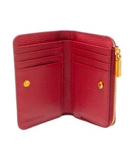 COCCINELLE BINXIE Portafoglio compatto, in pelle sangria - Portafogli Donna - 2