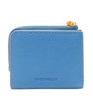 COCCINELLE MYRINE Portafoglio compatto, in pelle azul - Portafogli Donna - 3