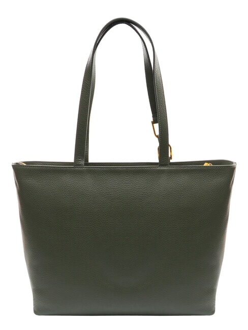 SAGITTA Borsa shopping a spalla, in pelle alga - Borse Donna