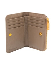 COCCINELLE BINXIE Portafoglio compatto, in pelle warm taupe - Portafogli Donna - 2
