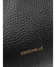 COCCINELLE SAGITTA Borsa a tracolla, in pelle Nero - Borse Donna - 3