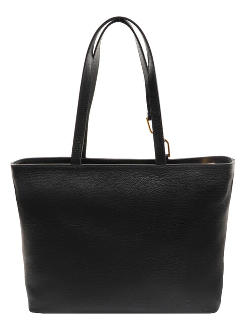 SAGITTA Borsa shopping a spalla, in pelle Nero - Borse Donna