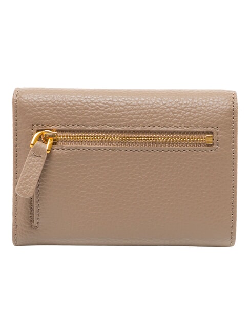 DEW Portafoglio con portamonete, in pelle warm taupe - Portafogli Donna