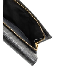 COCCINELLE MYRINE Portafoglio con portamonete, in pelle Nero - Portafogli Donna - 4