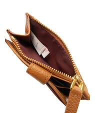 COCCINELLE DEW Porta carta di credito, in pelle CUIR - Portafogli Donna - 4
