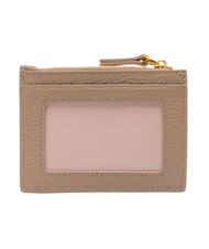 COCCINELLE DEW Porta carta di credito, in pelle warm taupe - Portafogli Donna - 3