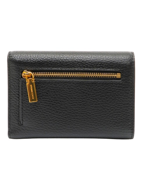 BINXIE Portafoglio con portamonete, in pelle Nero - Portafogli Donna